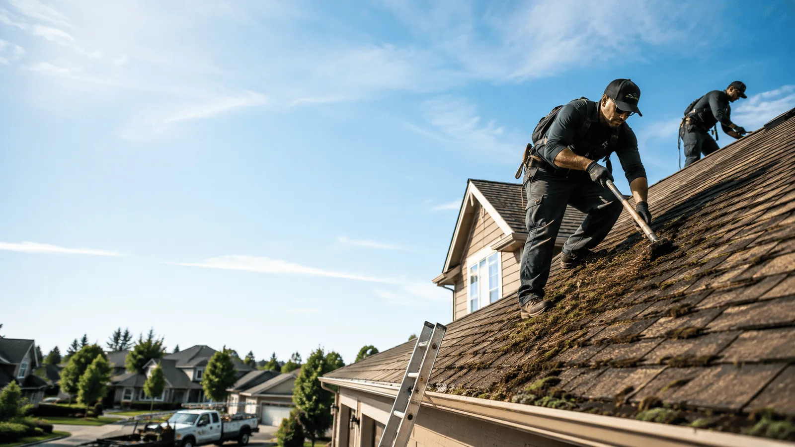 Roof Moss Removal in Cary, NC near me